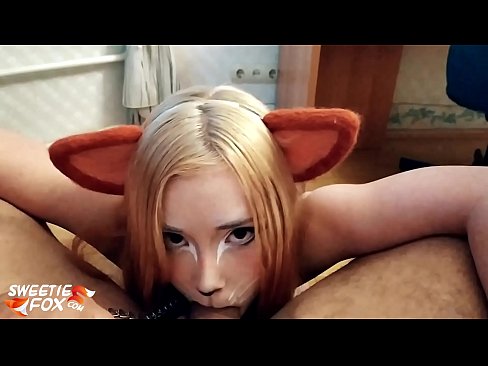 ❤️ Kitsune llyncu dick a cum yn ei cheg ❌ Fideo ffwc wrthon ni ️❤